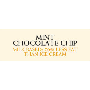 Mint Chocolate Chip | Milk Flavor | 1.5"x4.21"